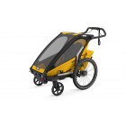 Thule Chariot Sport 1 geltonai juodas